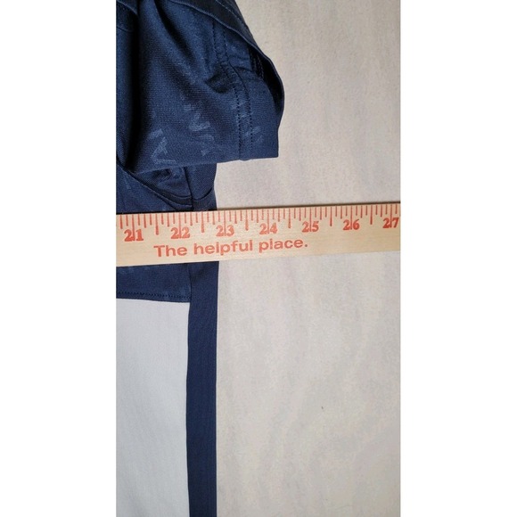 Under Armour Heat Gear Polo Mens Size XL Blue Loose The Playoff Polo Lite - Picture 7 of 9